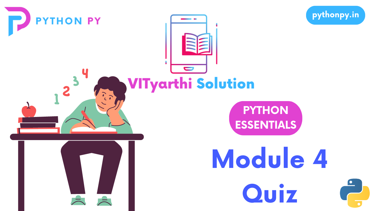 Python Essentials Module 4 Quiz