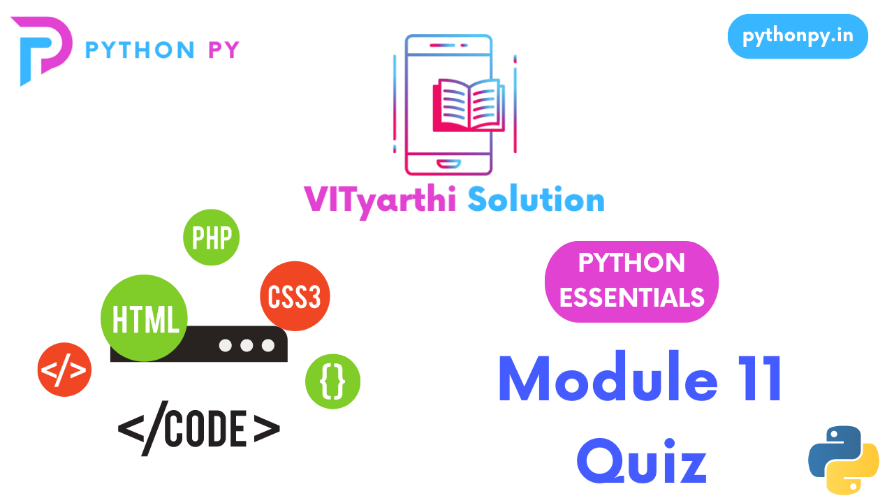 Python Essentials Module 11 Quiz