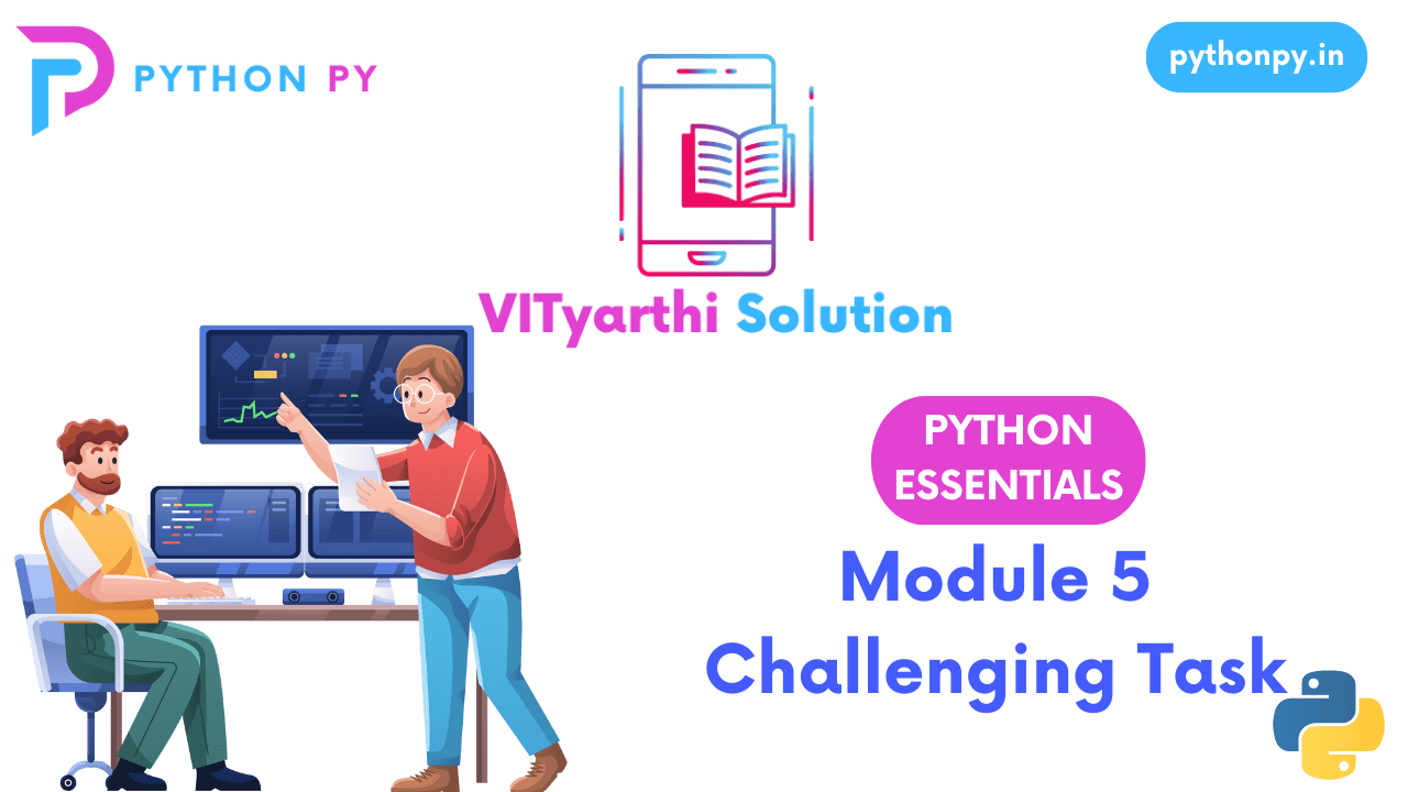 Python Essentials Module 5 Challenging Task