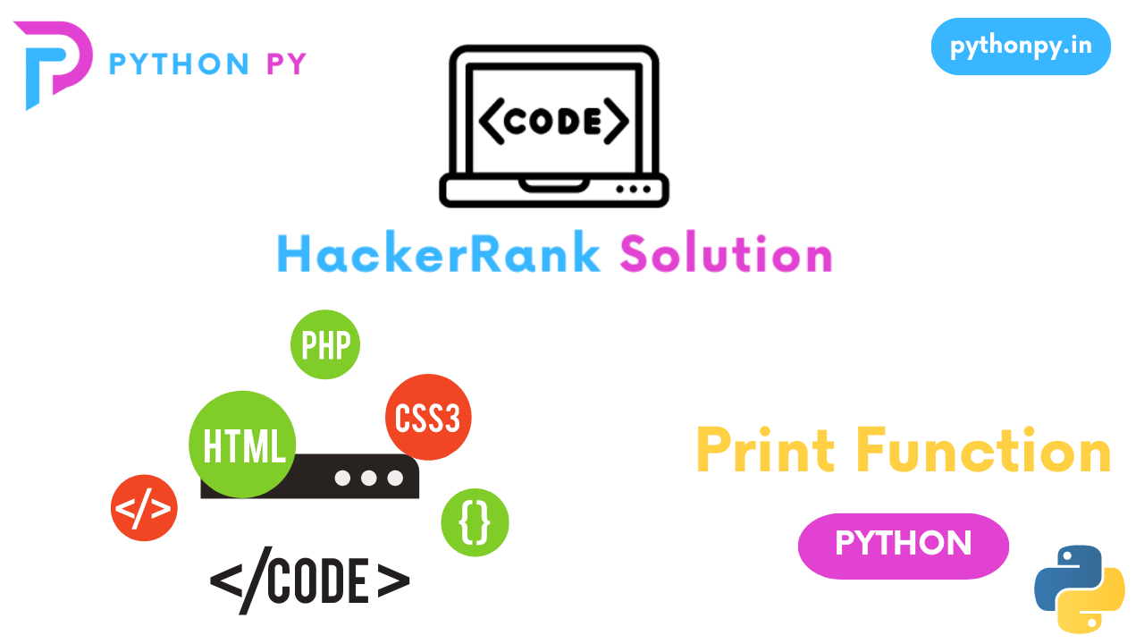 HackerRank Python Print Function