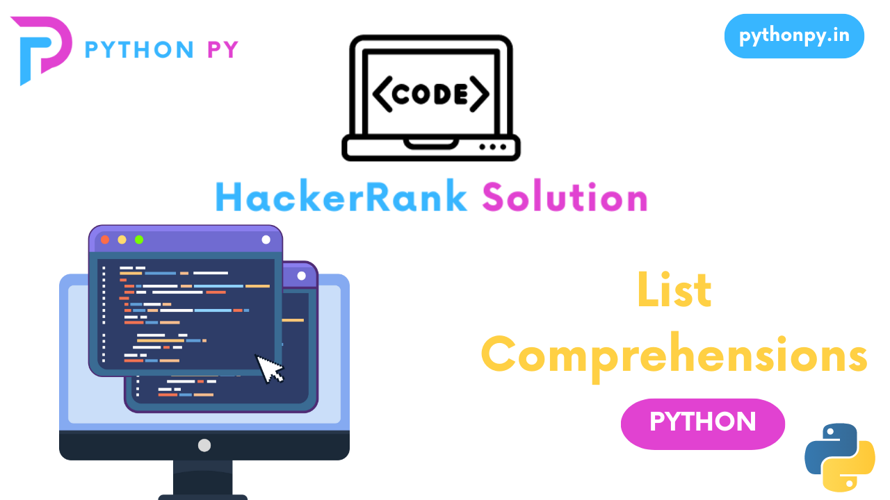 HackerRank Python List Comprehensions