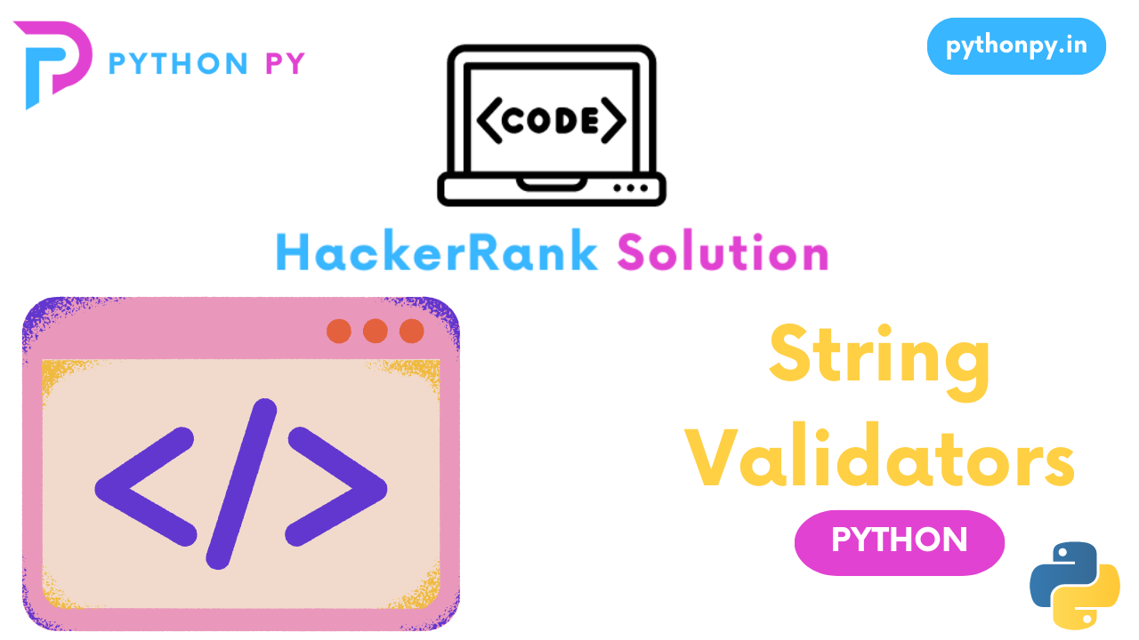 HackerRank Python String Validators